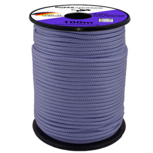Polypropylenseile PPM Seil Ø4mm 16-fach geflochten 34 Farben, Meterware - 100m Spule - 100 m, Lavendel