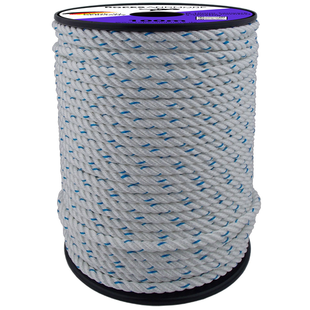 Polyesterseil PES Ø10mm 3-litzig gedreht Premium Qualität