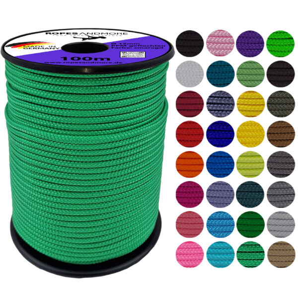 Polypropylenseile PPM Seil Ø12mm 16-fach geflochten 34 Farben