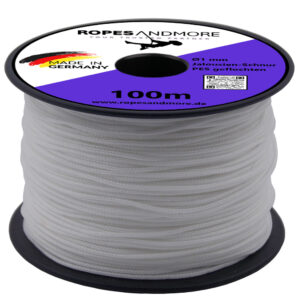 Jalousien Schnur Rollo Zugschnur 1mm geflochten 100m