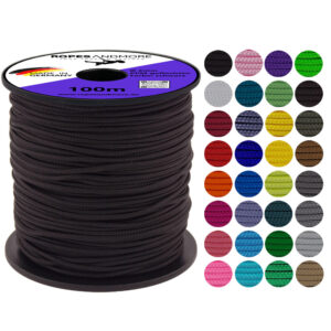 Polypropylenseile PPM Seil Ø2mm 16-fach geflochten 100m 34 Farben