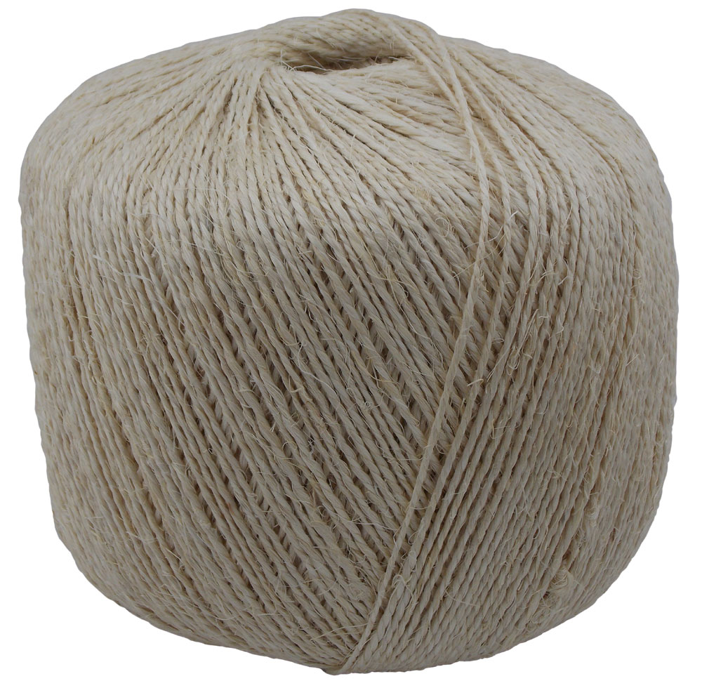 Sisalgarn Bindfaden 2,2mm 800/2 50daN Naturprodukt