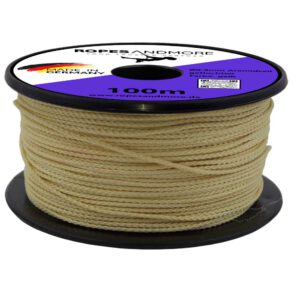 Aramidseil Kevlarschnur Ø0,9mm 6-fach geflochten 100m