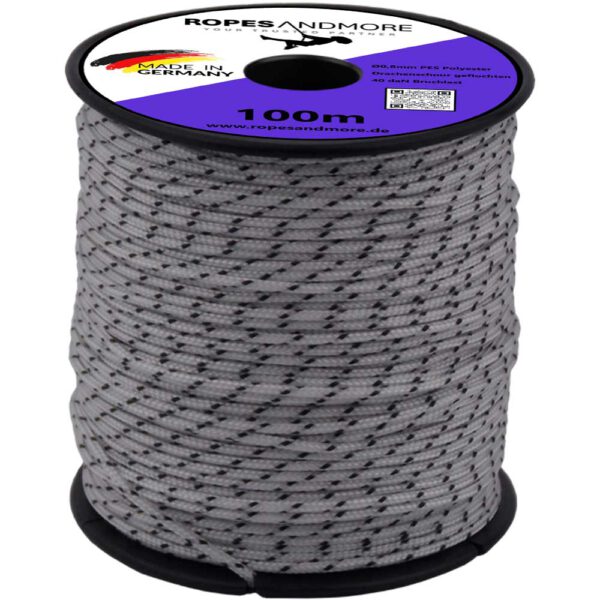 Drachenschnur Polyesterseil PES Ø0,8mm geflochten 100m
