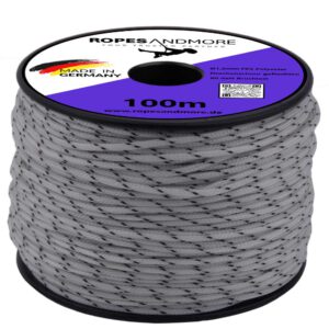 Drachenschnur Polyesterseil PES Ø1,25mm geflochten 100m