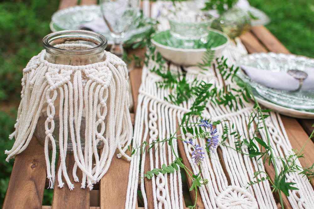 Baumwollseil Ø3mm 8-fach geflochten 100% Baumwolle – Bild 3