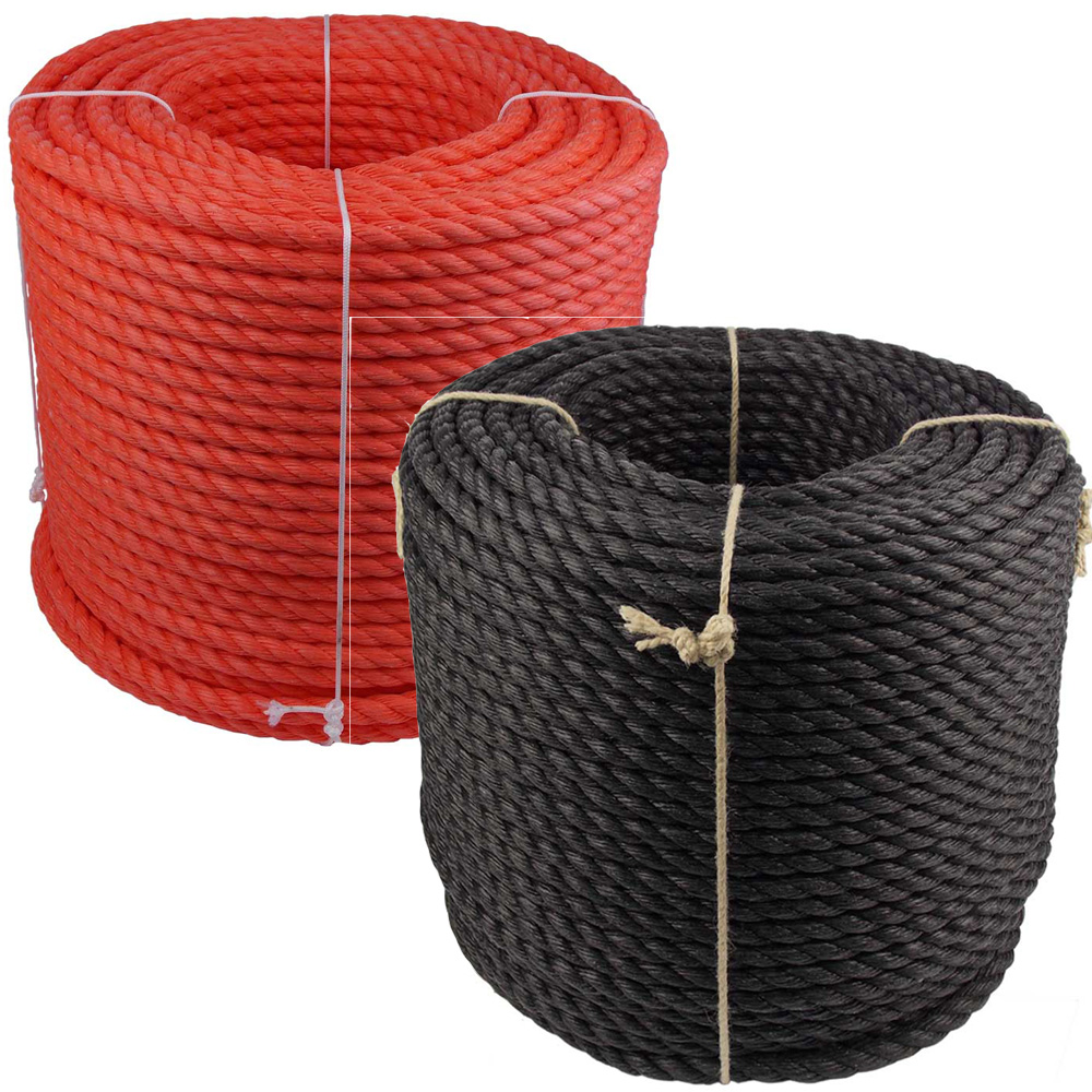 Polypropylenseil PP SPLIT Ø20mm 3-litzig gedreht 1m - 220m