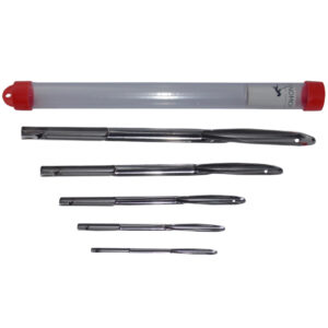 Spleißwerkzeug Set für geflochtene Seile 5-teiliges Hohlspieker Set aus Edelstahl für Tauwerk, PPM, Nylon, Polyester, Dyneema