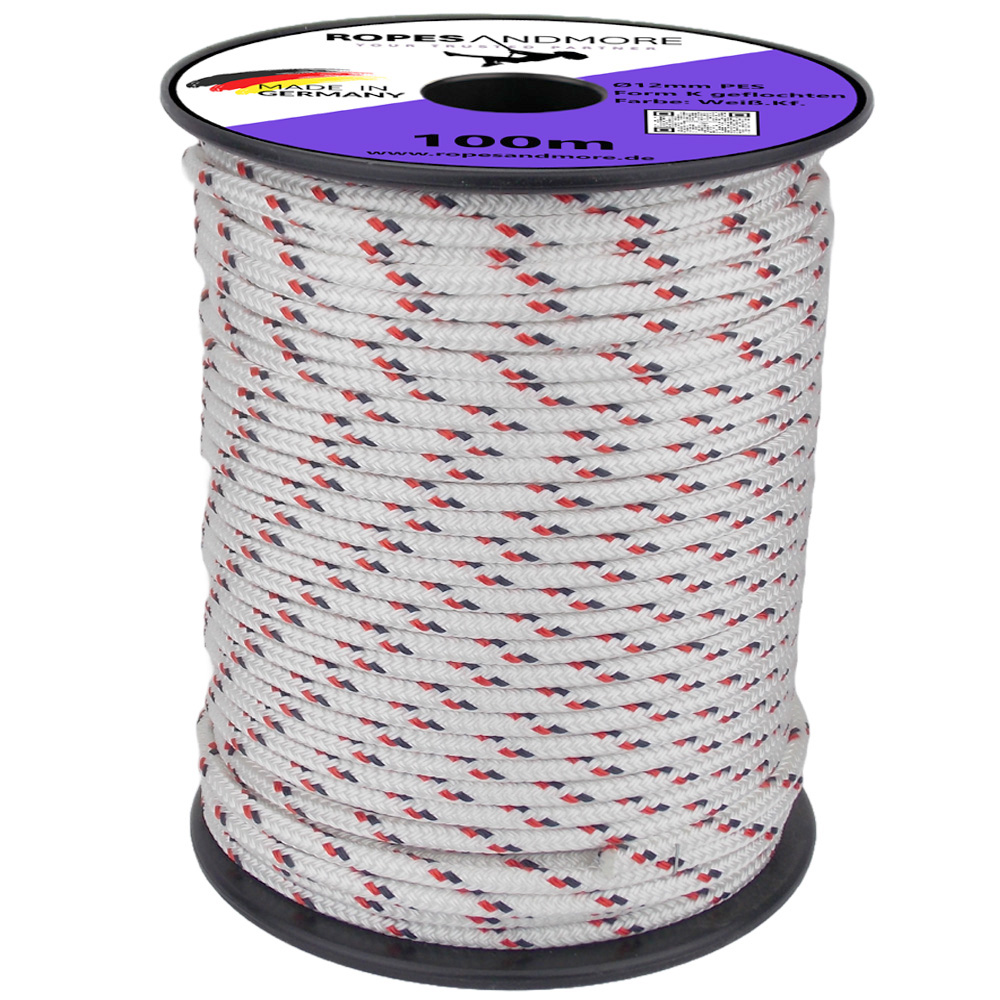 Polyesterseil Ø12 mm | Spleißbar | Kernmantelgeflecht – für Segelsport, Outdoor, Industrie & Bau