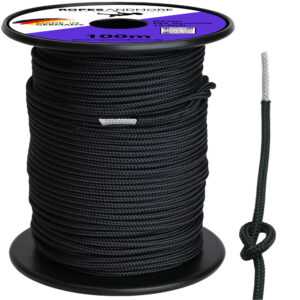 Dyneema® Seil 4 mm mit Polyester-Mantel – hochfest, UV-beständig, Made in Germany (1–100 m)