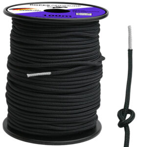 Dyneema® Seil 5 mm mit Polyester-Mantel – hochfest, UV-beständig, Made in Germany (1–100 m)
