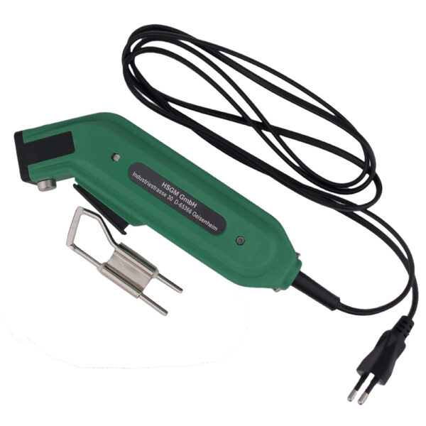 HSGM Heißschneidegerät mit Spitze – Seilschneider 230 V – für PP, PES, Nylon & Gewebe – Made in Germany