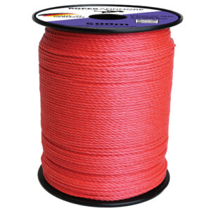 Polypropylenseil PP SPLIT Seil Ø4mm 3-litzig gedreht 220m - Rot