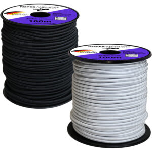 Expanderseil Gummiseil PES Polyester Ø4mm Mantelgeflecht 100m