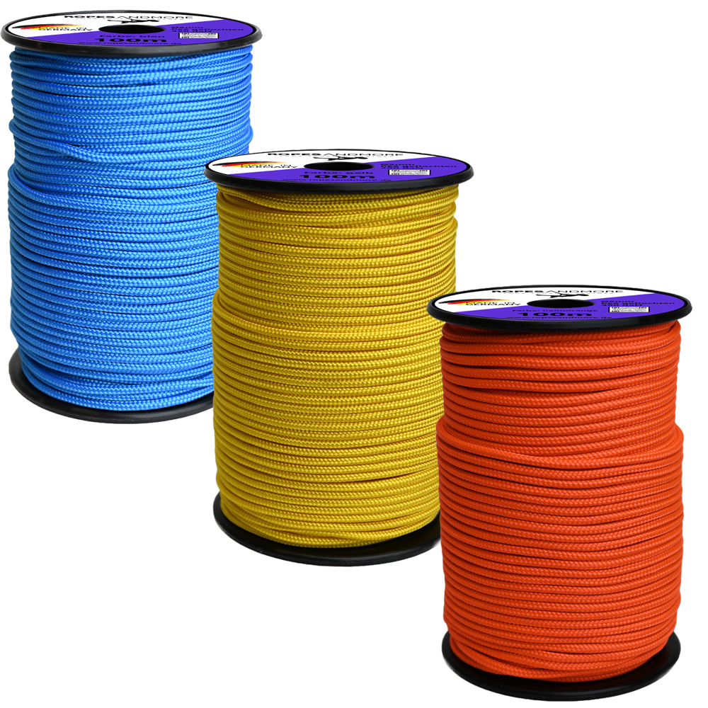 Polyesterseil PES Ø5mm 16-fach geflochten 490 daN Made in Germany