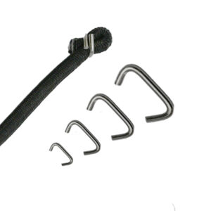 10er Set NIROSTA Seilklemmen aus Edelstahl – für Expanderseile 4 –10 mm | Rostfrei & wetterfest