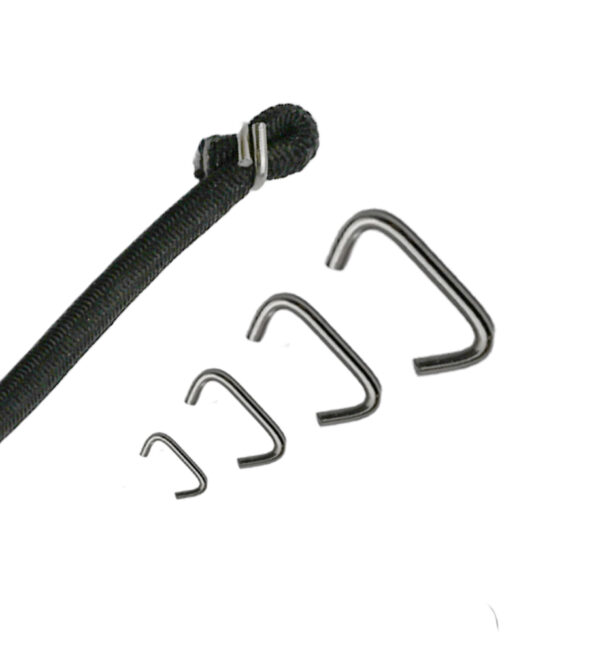 10er Set NIROSTA Seilklemmen aus Edelstahl – für Expanderseile 4 –10 mm | Rostfrei & wetterfest