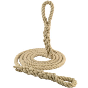 Polyhanf Seil Ø16 mm mit beidseitigem Augspleiß – Polyhanfseil nach Wunschlänge