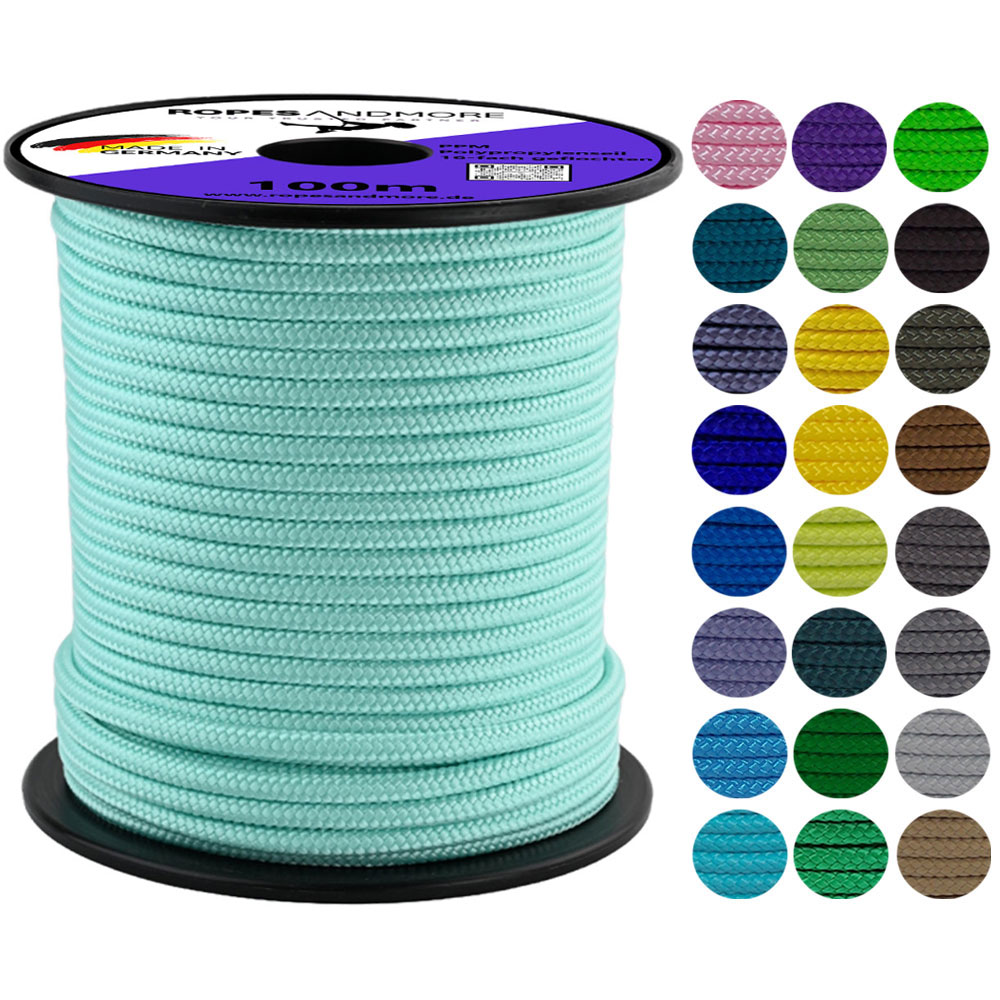 Polypropylenseile PPM Seil Ø14mm 16-fach geflochten 34 Farben