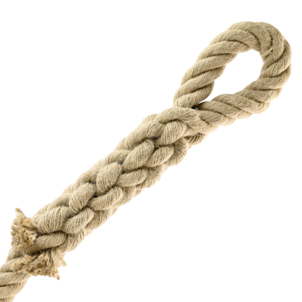 Polyhanf Kletterseil Ø36 mm mit Schlaufe – starkes Fitness- & Trainingsseil | wetterfest, griffig & robust für Garten, Spielplatz & Outdoor Sport – Bild 2