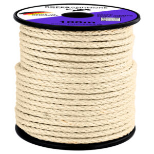 Sisalseil Ø8mm – 3-litzig gedreht, ab 1m bis 220m Trosse – Premium Qualität aus deutscher Herstellung