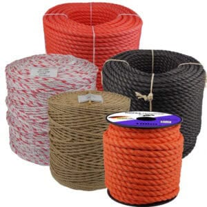 Polypropylenseil PP SPLIT 3-litzig gedreht, schwimmfähig