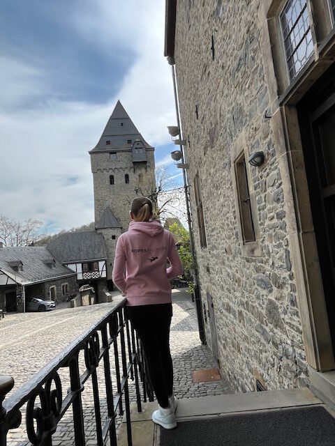 Ropes and More Team - Außeneinsatz auf Burg Altena