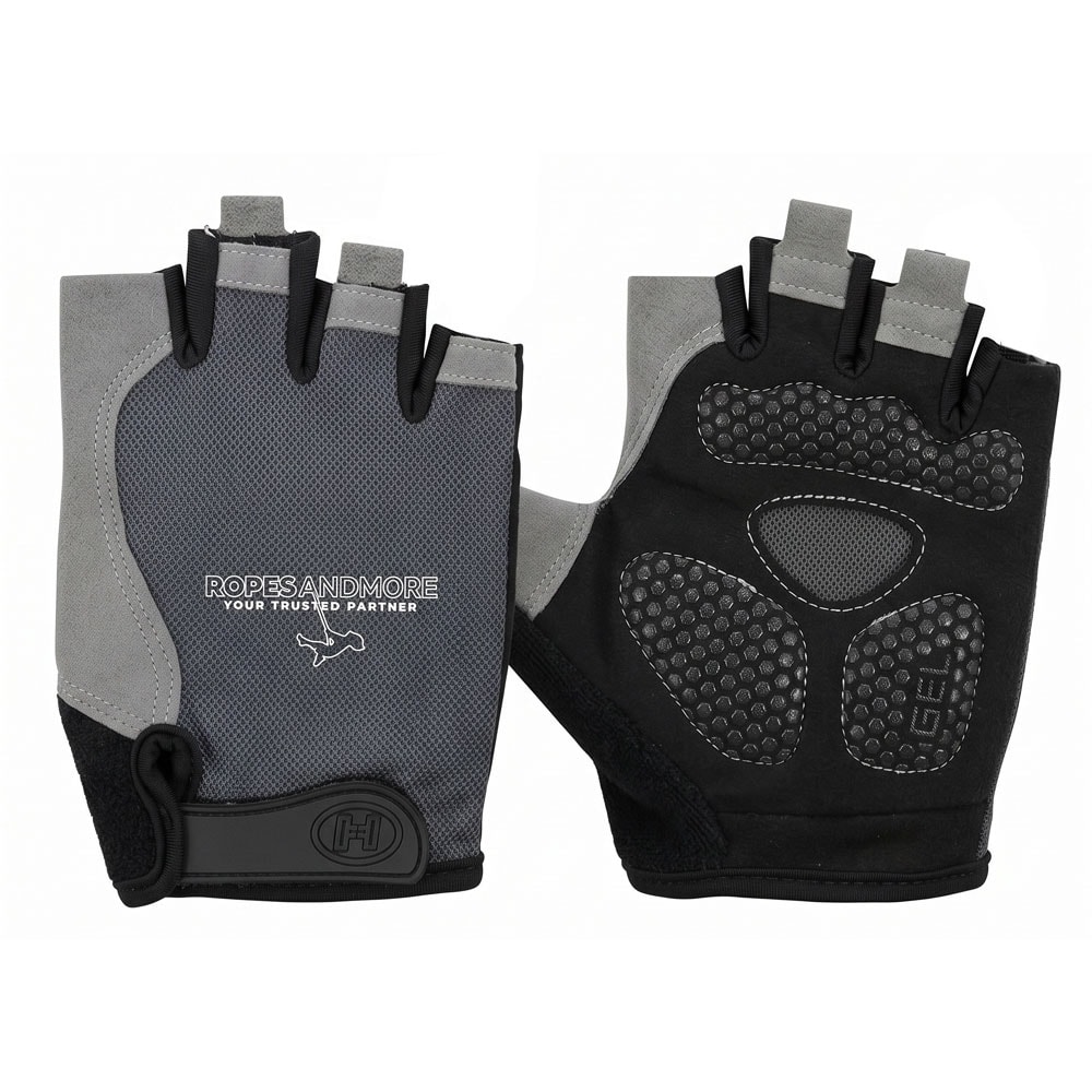 Atmungsaktive Halbfinger-Handschuhe Unisex – Rutschfeste Gel-Polsterung für Segeln, Radfahren, Fitness & Outdoor (Gr. M–XL)